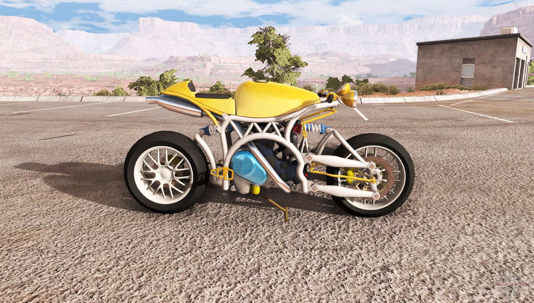 Download grande motocicletas para BeamNG Drive é um conveniente e