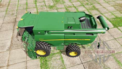 John Deere S690i para Farming Simulator 2017