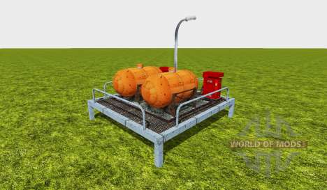 Tanker station v1.15 para Farming Simulator 2015