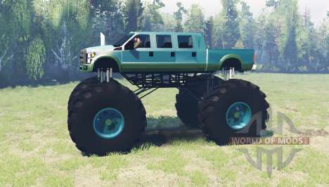 Ford F-350 six doors para Spin Tires
