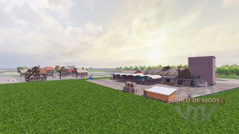 Uma pequena aldeia para Farming Simulator 2013