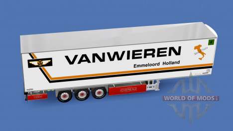 Trailer Chereau Van Wieren para Euro Truck Simulator 2