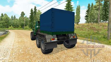 Ural 43202 v3.4 para Euro Truck Simulator 2