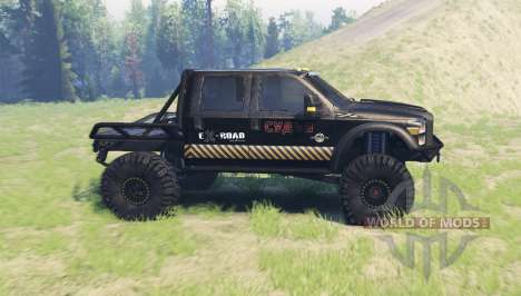 Ford F-450 TrophyStorm para Spin Tires