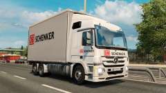 Tandem truck traffic v1.1 para Euro Truck Simulator 2