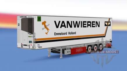 Trailer Chereau Van Wieren para Euro Truck Simulator 2