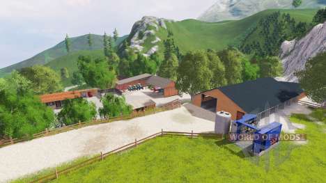 Os Alpes v1.026 para Farming Simulator 2015