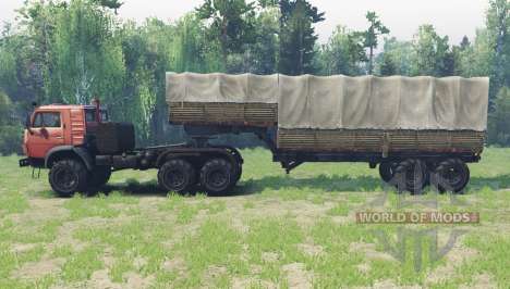 KamAZ 4410 para Spin Tires