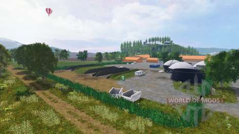 Dois rios v1.1 para Farming Simulator 2015