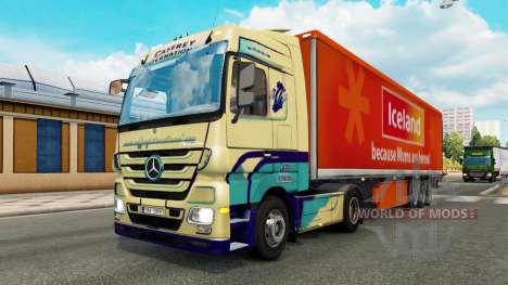 Painted truck traffic pack v2.2.2 para Euro Truck Simulator 2