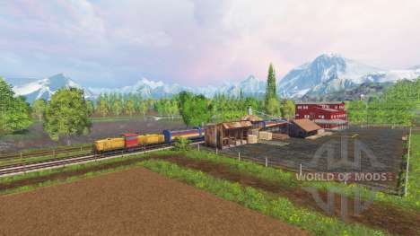 Nine field v1.6 para Farming Simulator 2015