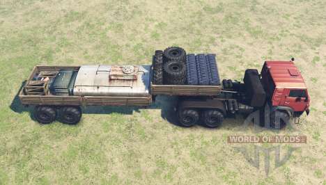 KamAZ 4410 para Spin Tires