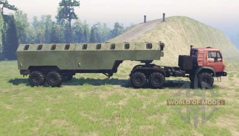 KamAZ 4410 para Spin Tires