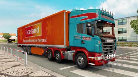 Painted truck traffic pack v2.2.2 para Euro Truck Simulator 2