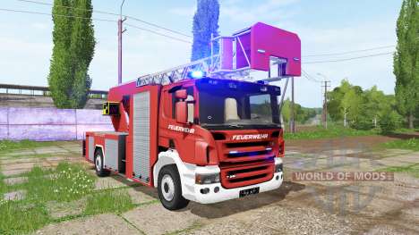 Scania P420 feuerwehr para Farming Simulator 2017