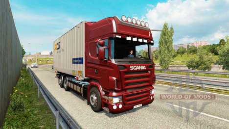 Tandem truck traffic v1.2 para Euro Truck Simulator 2