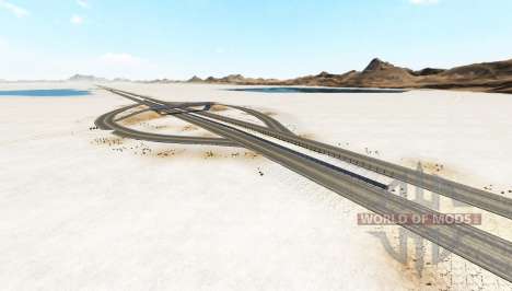 Bonneville Salt Flats v1.2 para BeamNG Drive