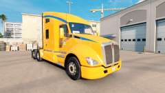 Pele AutoLineas América no trator Kenworth T680 para American Truck Simulator
