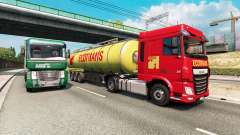 Painted truck traffic pack v2.5 para Euro Truck Simulator 2