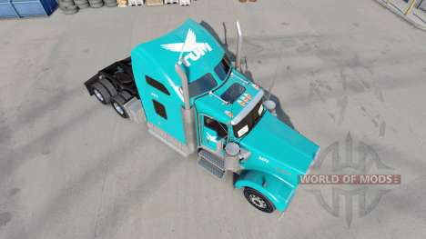 Pele Tum no caminhão Kenworth W900 para American Truck Simulator