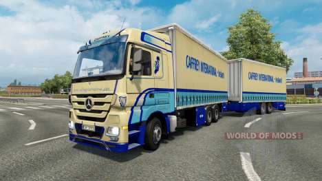 Tandem truck traffic v1.5 para Euro Truck Simulator 2