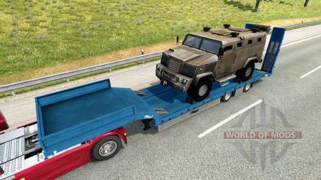 Military cargo pack v2.1 para Euro Truck Simulator 2