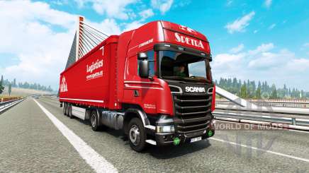 Painted truck traffic pack v2.9 para Euro Truck Simulator 2
