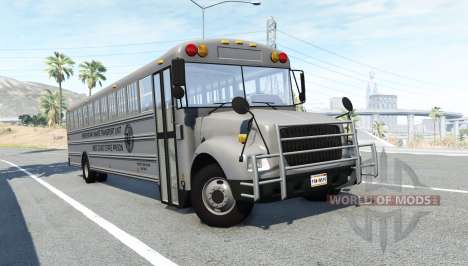 Dansworth D1500 (Type-C) state prison bus para BeamNG Drive