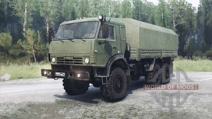 KamAZ 5350 Mustang para MudRunner