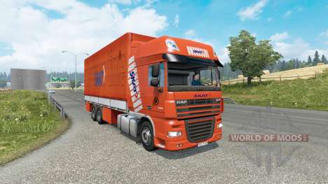 Tandem truck traffic v1.7 para Euro Truck Simulator 2