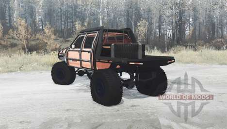 Toyota Hilux Double Cab 1996 extreme para Spintires MudRunner