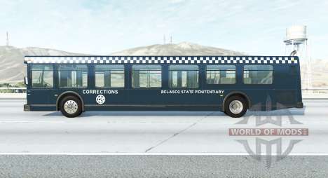 Wentward DT40L prison bus para BeamNG Drive