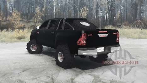 Toyota Hilux Double Cab 2016 v2.0 para Spintires MudRunner