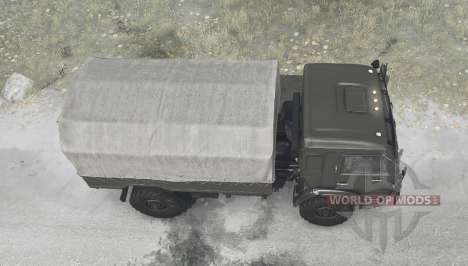 KamAZ 43501 Mustang 2006 para Spintires MudRunner