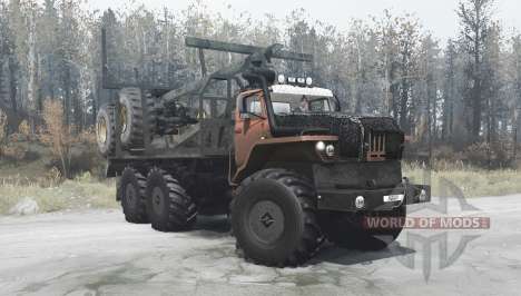 Ural Polyarnik 4320-60 para Spintires MudRunner