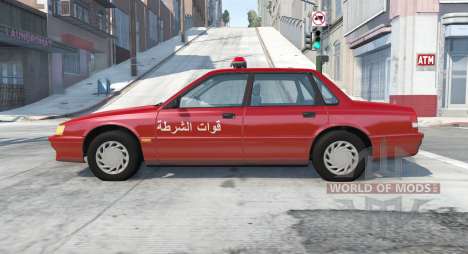 Ibishu Pessima Syrian Police para BeamNG Drive