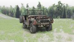 UAZ 469 enferrujado para Spin Tires