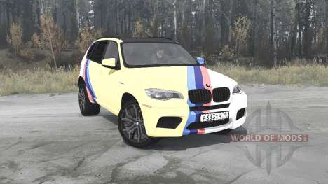 BMW X5 M (E70) Smotra Run 2013 para Spintires MudRunner