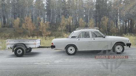 Volga GAZ (31029) 1991 para Spintires MudRunner