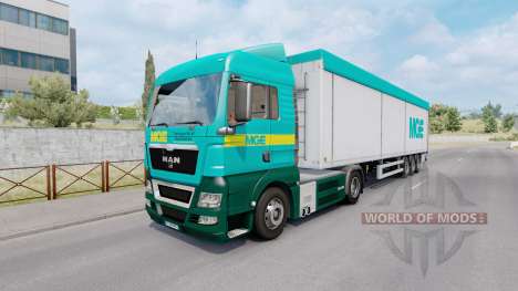 Painted truck traffic pack para Euro Truck Simulator 2
