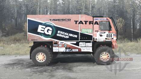 Tatra T815 4x4 Dakar para Spintires MudRunner