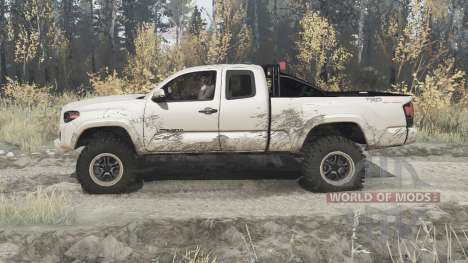 Toyota Tacoma TRD Off-Road Access Cab 2016 para Spintires MudRunner