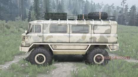 GAZ 66 Beaver para Spintires MudRunner