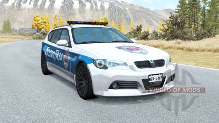 ETK 800-Série Sérvia: Polícia v1.01 para BeamNG Drive