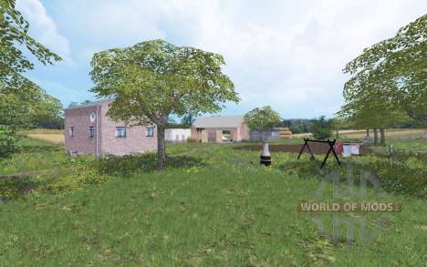 Uma pequena vila na Polônia para Farming Simulator 2015