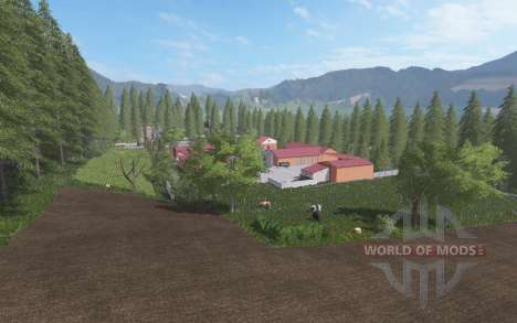 Uma verdadeira aldeia polonesa para Farming Simulator 2017