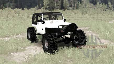 Jeep Wrangler (YJ) crawler para MudRunner
