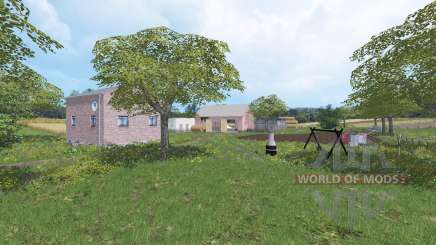 Uma pequena vila na Polônia para Farming Simulator 2015