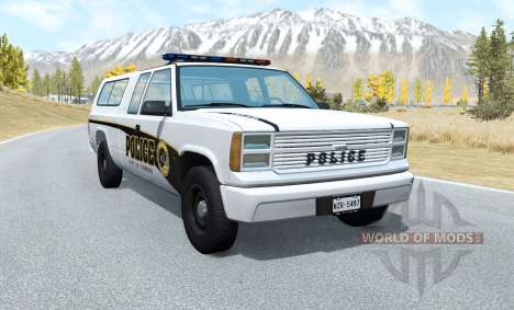 Gavril D-Series Firwood Police Department para BeamNG Drive