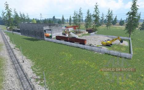 A Aldeia Kuray para Farming Simulator 2015